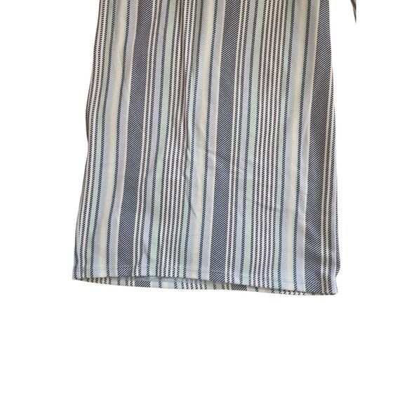 Chic Wide-Leg Striped Pants – Lightweight, Flowy Fit, Elastic Waist Girls Large - Picture 4 of 5